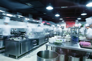 commercial kitchen door design